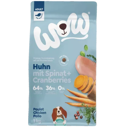 WOW DOG Granuly pre dospeláka s kuracim mäsom