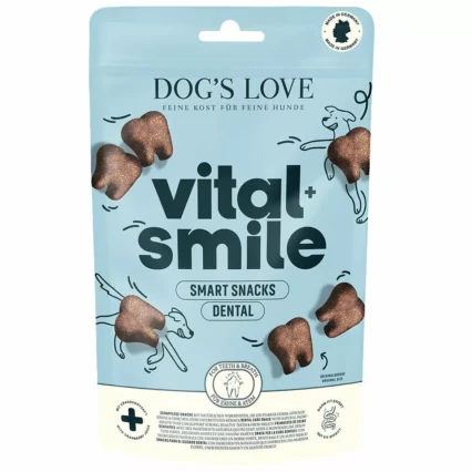 DOG'S LOVE Maškrty pre psy VITAL+SMILE na starostlivosť o zuby