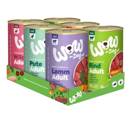 WOW DOG Konzervy pre dospeláka Multipack