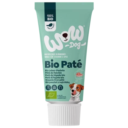 WOW DOG BIO pečeňová paštéta pre psy