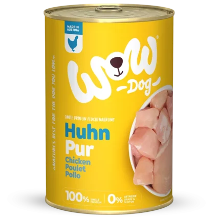 WOW DOG Konzervy pre psy čisté kuracie mäso
