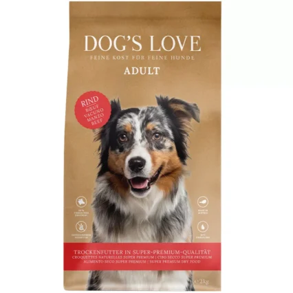 DOG'S LOVE Granuly pre psy s hovädzím mäsom