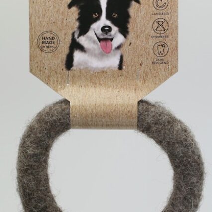 preťahovadlo pre psa vlnený krúžok