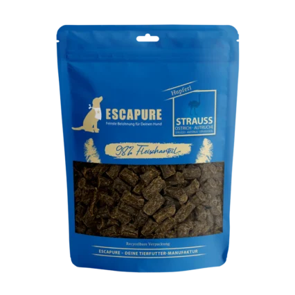 mäkké maškrty pre psov escapure pštros