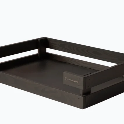 HARLEY AND CHO Drevený rám hnedý pre pelech pre domáce zvieratá