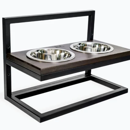 HARLEY AND CHO Misy stojan Lift hnedý+čierny