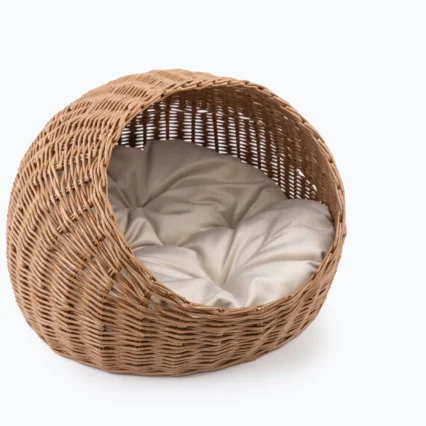 HARLEY AND CHO Prútený domček pre mačky/psy Portofino Velour