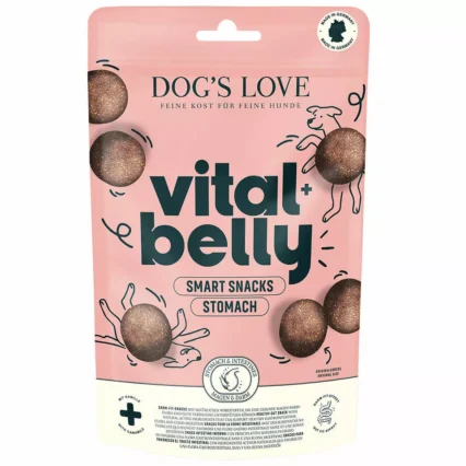 DOG'S LOVE Maškrty pre psy Vital+BELLY na dobre travenie