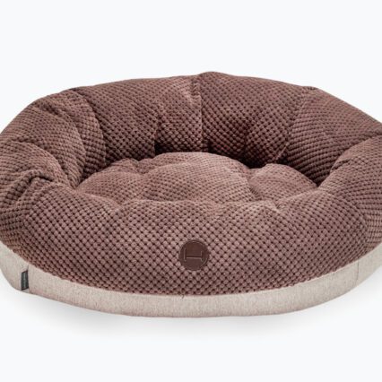 ovalne lezadlo pre psov harley cho bagel brown