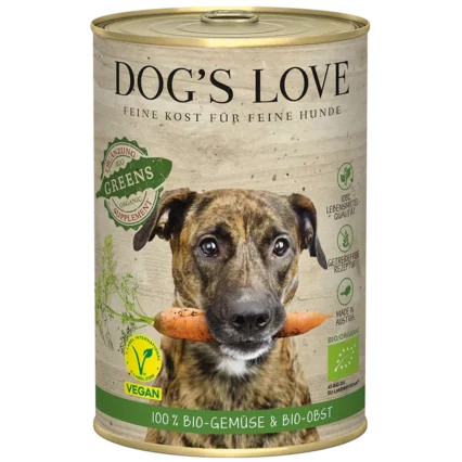 DOG'S LOVE Konzervy pre psov s bio zeleninou
