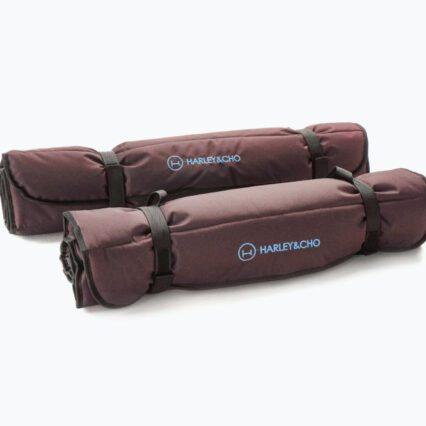 HARLEY AND CHO Cestovná zrolovateľná podložka Hneda Travel roll up