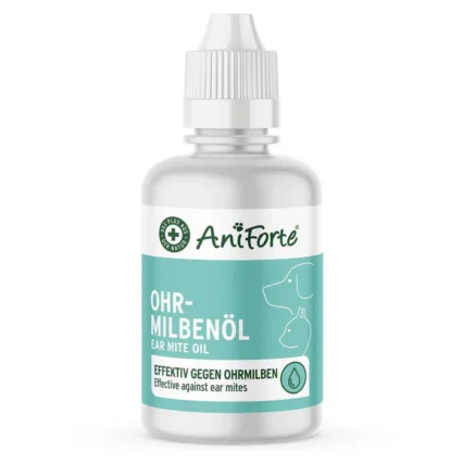 AniForte Ear Mite Oil – ochrana uší proti roztočom