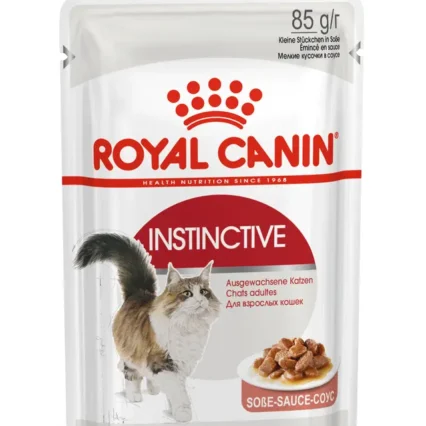 Royal Canin Instinctive in Gravy – kapsičky pre dospelé mačky v omáčke