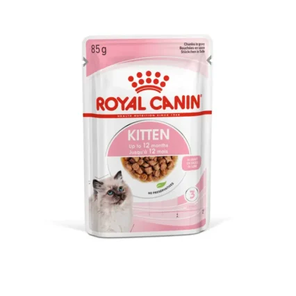 Royal Canin Kitten in Gravy – kapsičky pre mačiatka v omáčke