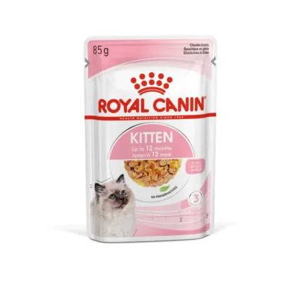 Royal Canin Kitten in Jelly – kapsičky pre mačiatka v želé