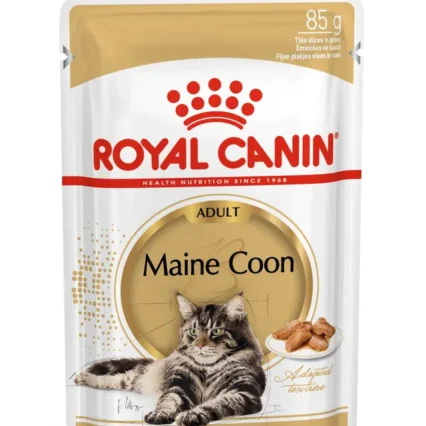 Royal Canin Maine Coon Gravy – kapsičky pre mainské mývalie mačky