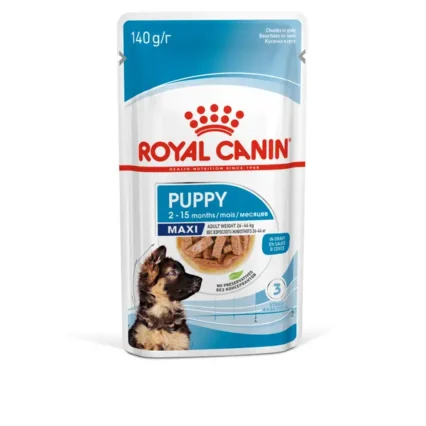 Royal Canin Maxi Puppy in Gravy – kapsičky pre šteňatá veľkých plemien