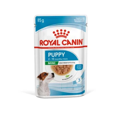 Royal Canin Mini Puppy in Gravy – kapsičky pre šteňatá malých plemien