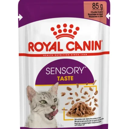 Royal Canin Sensory Taste Gravy – kapsičky pre dospelé mačky