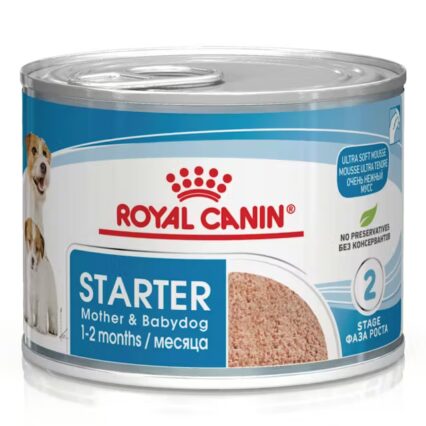 Royal Canin SHN Dog Starter Mother&Babydog Mousse konzervy pre šteniatka do 2 mes