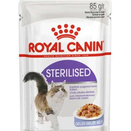 Royal Canin Sterilised in Jelly – kapsičky pre sterilizované mačky v želé
