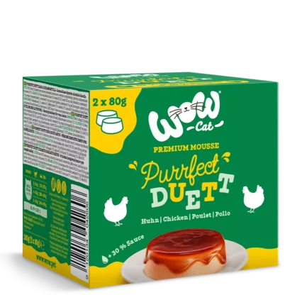 WOW Cat kuracie krmivo pre mačky paštéta