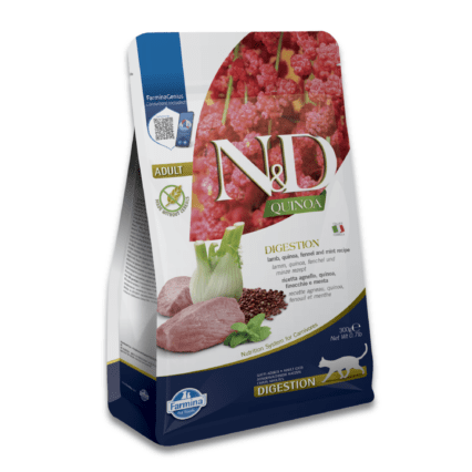farmina nd quinoa digestion granuly pre mačky