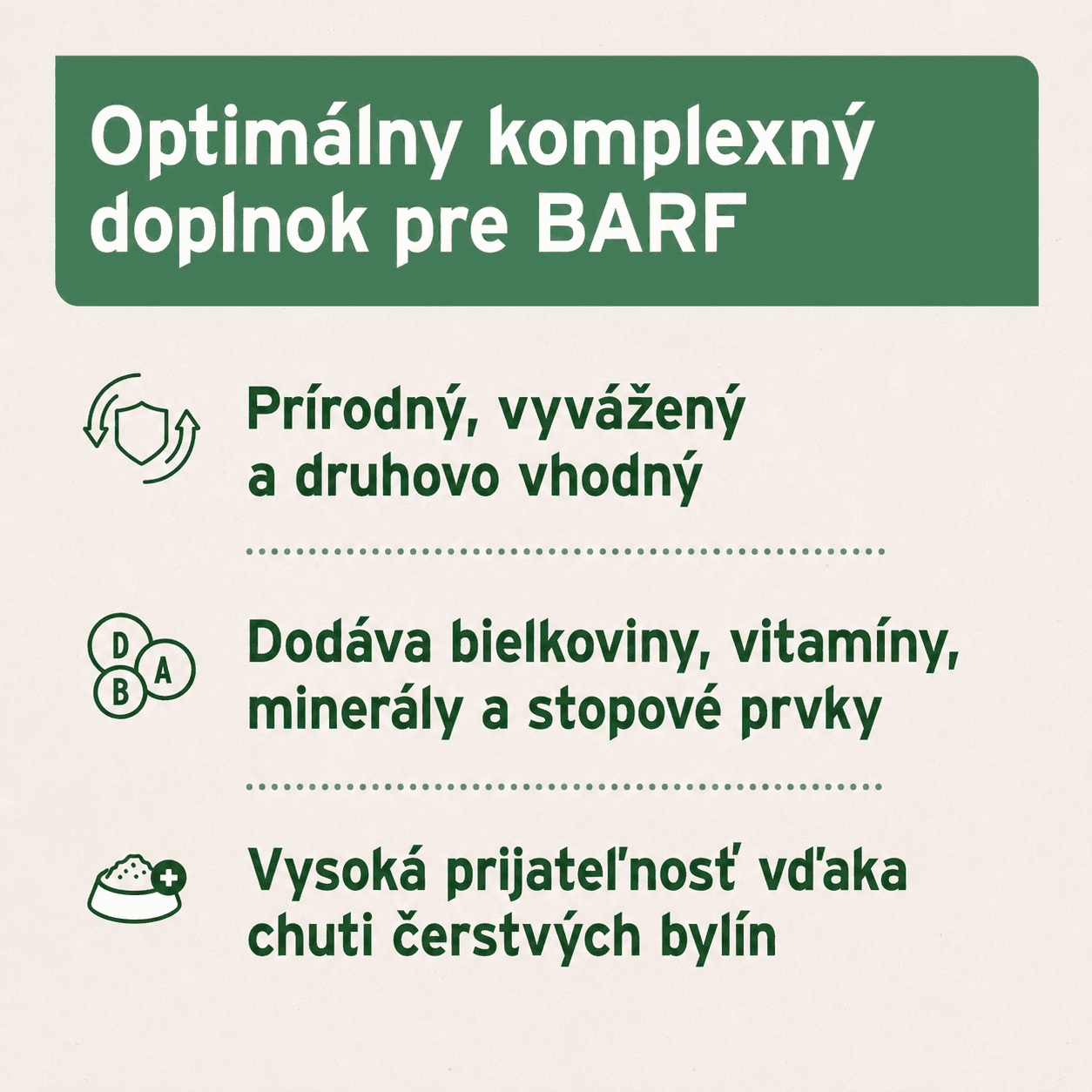 aniforte barf complete vyhody
