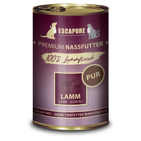 Escapure Lamm PUR – 100 % jahňacie mäso pre psov
