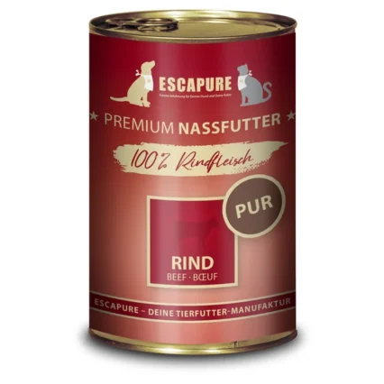 escapure rind pur hovadzie maso pre psov